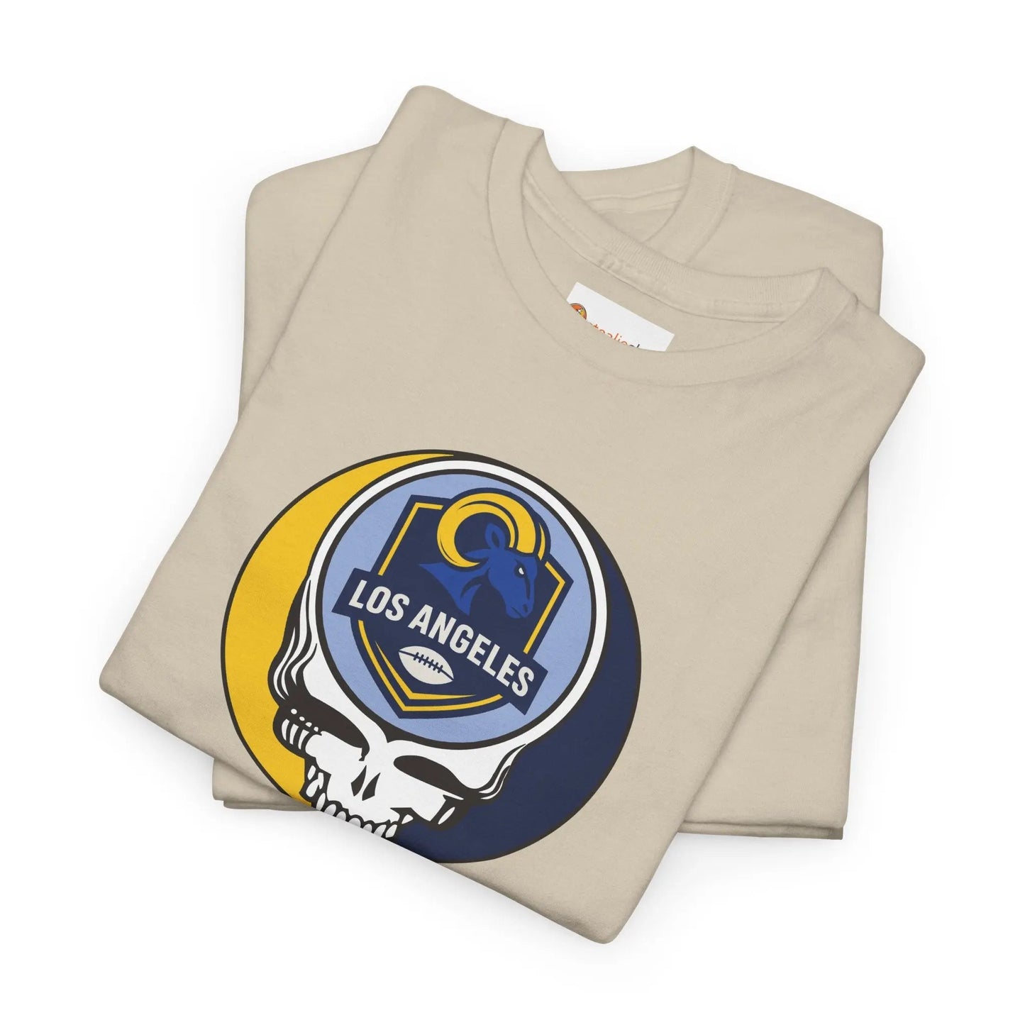 Los Angeles Rams Grateful Dead Steal Your Face T-Shirt The Gridiron Collection NFL