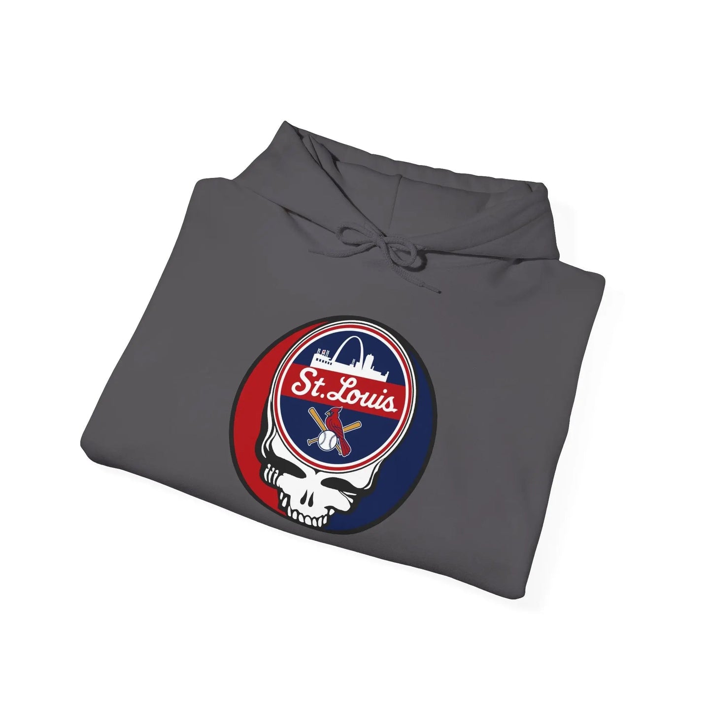St. Louis Baseball Edition Grateful Dead Unisex Heavy Blend Hoodie MLB