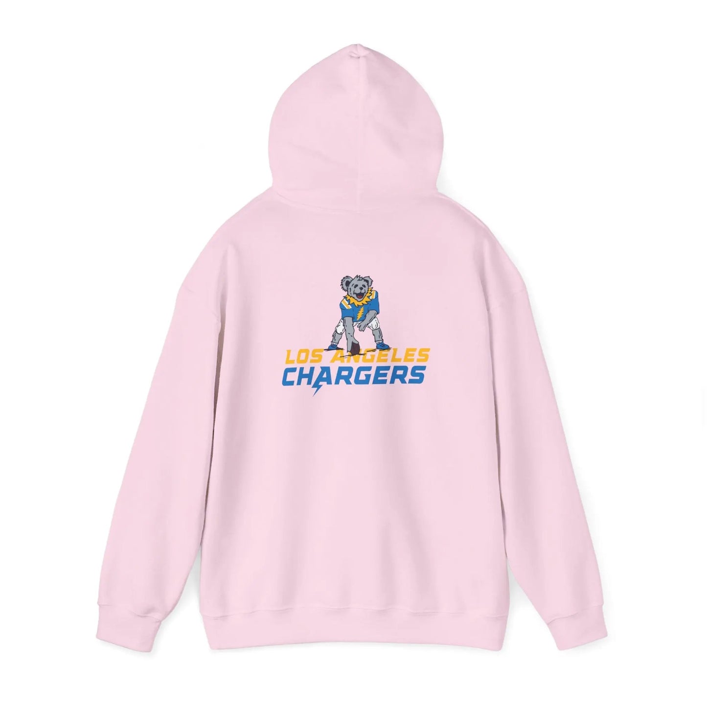 Los Angeles Chargers Dancing Bear Unisex Hoodie Two-Sided The Gridiron Collection