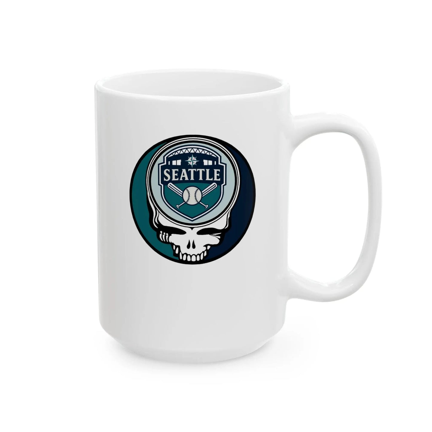 Seattle Baseball Edition Stealie Ceramic Mug 15 ounce MLB
