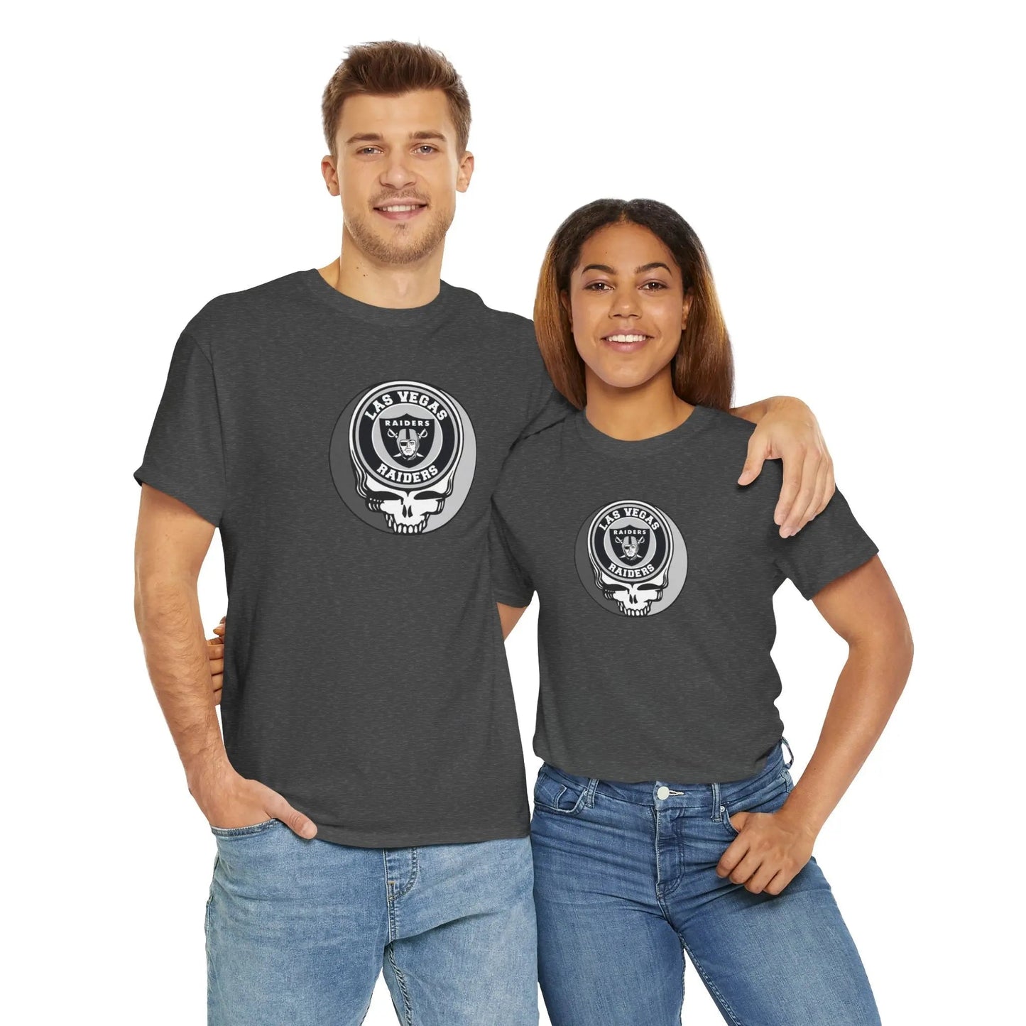 Las Vegas Raiders Steal Your Face T-Shirt Grateful Dead The Gridiron Collection