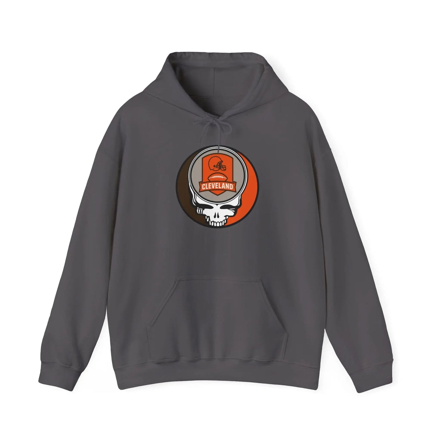 Cleveland Browns Stealie Hooded Sweatshirt Grateful Dead The Gridiron Collection