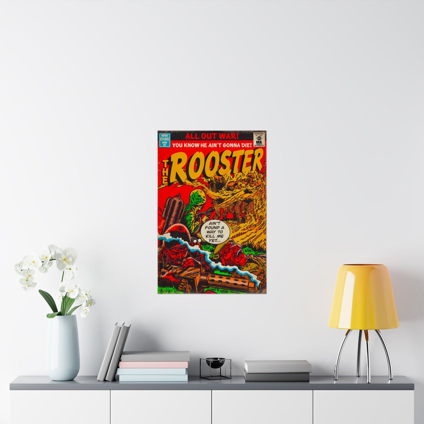 Rooster - Matte Vertical Posters