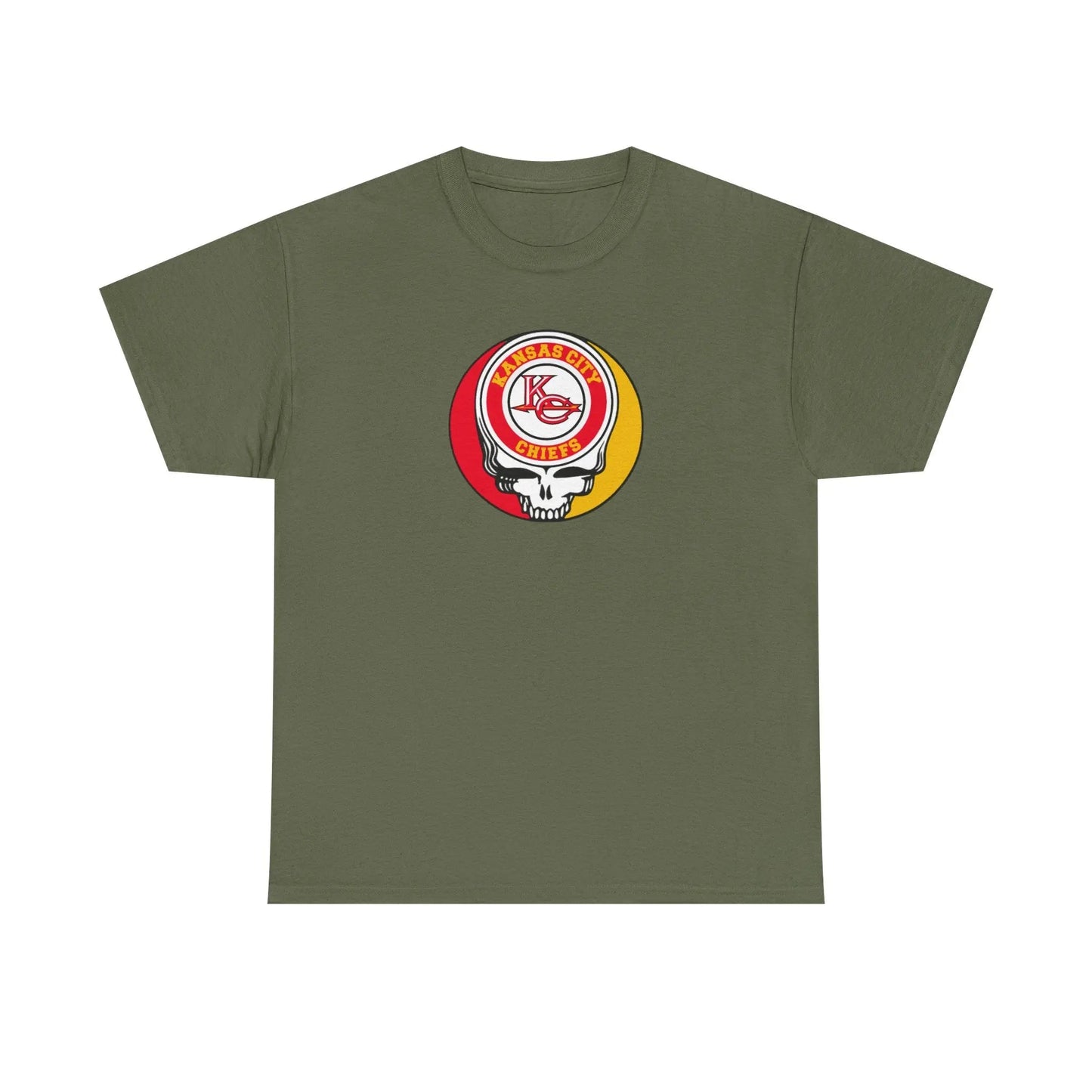 Kansas City Chiefs Steal Your Face T-Shirt Grateful Dead NFL