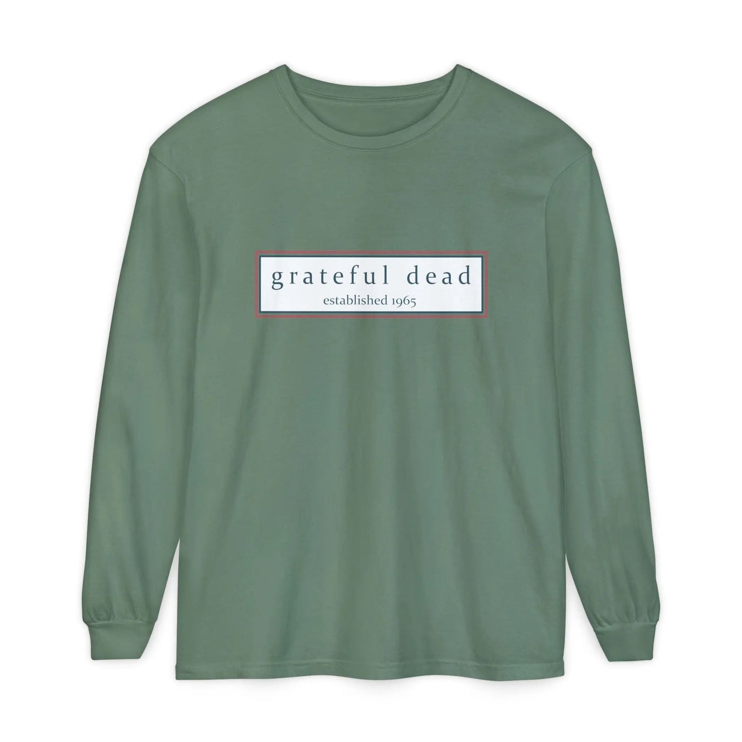 Grateful Dead Dancing Bear Garment-Dyed Long Sleeve T-Shirt