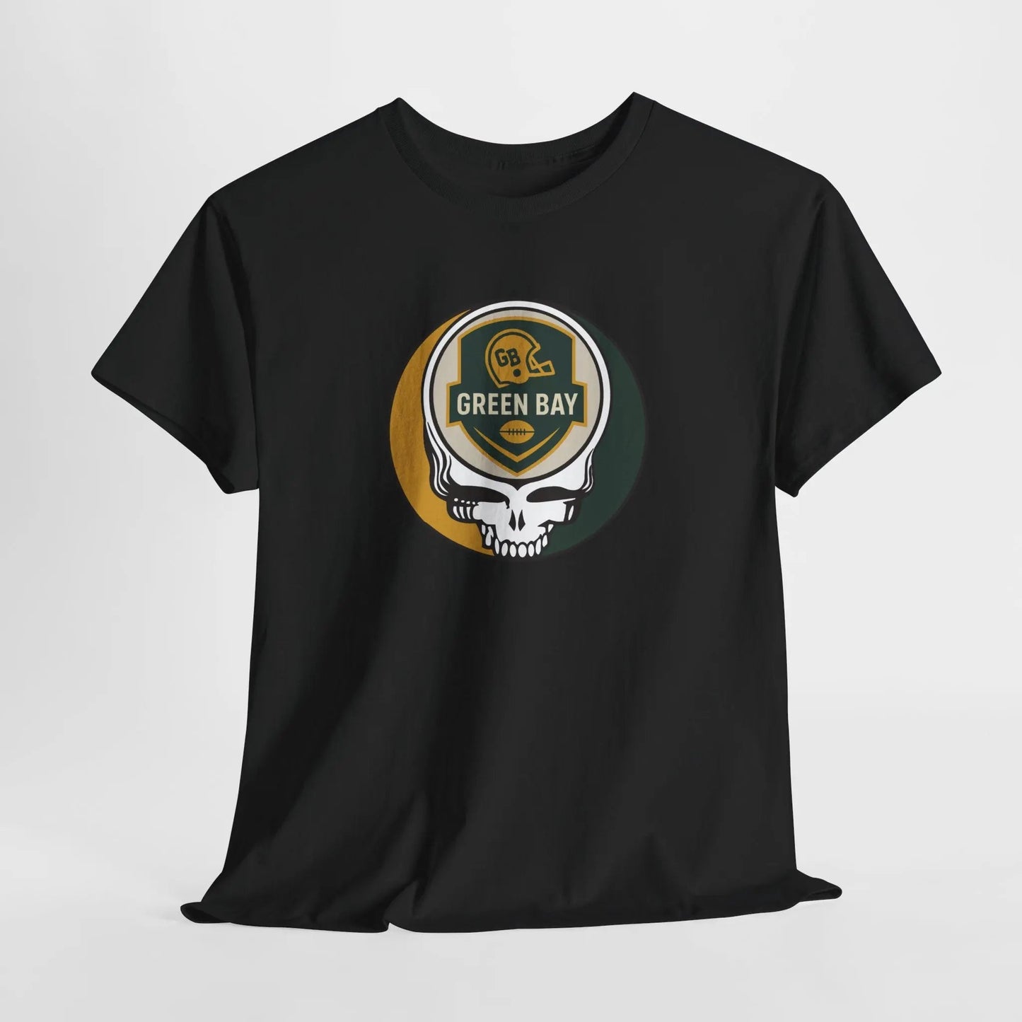 Green Bay Packers Steal Your Face T-Shirt NFL The Gridiron Collection