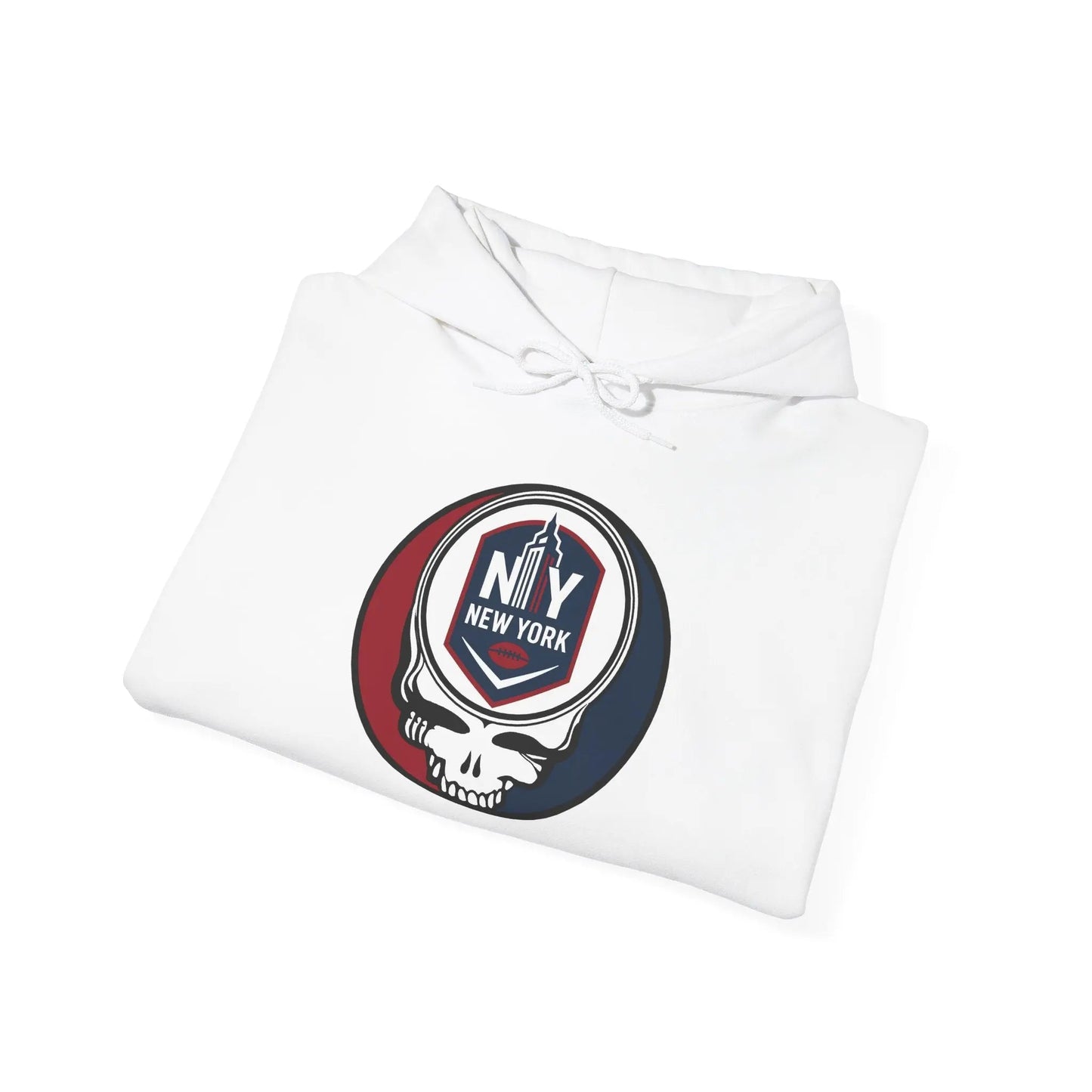 New York Giants Stealie Grateful Dead Hoodie Sweatshirt NFL The Gridiron Collection