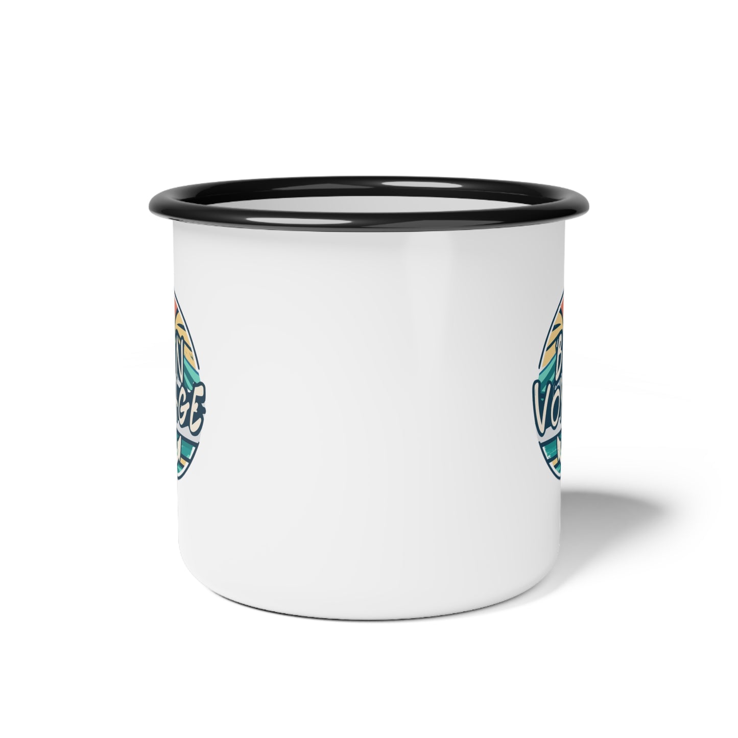 Enamel Camp Cup - Unique Bon Voyage Travel Mug