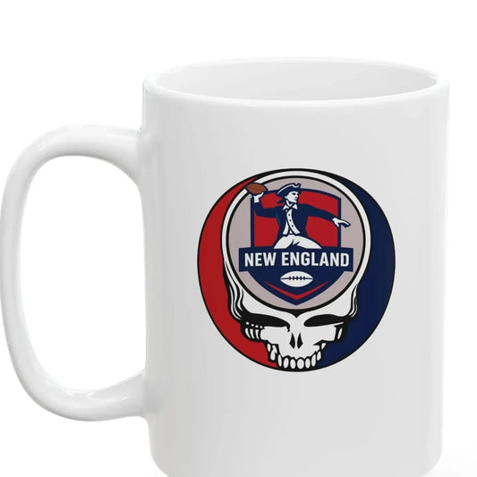 Stealie Ceramic Coffee Mug New England Edition The Gridiron Collection
