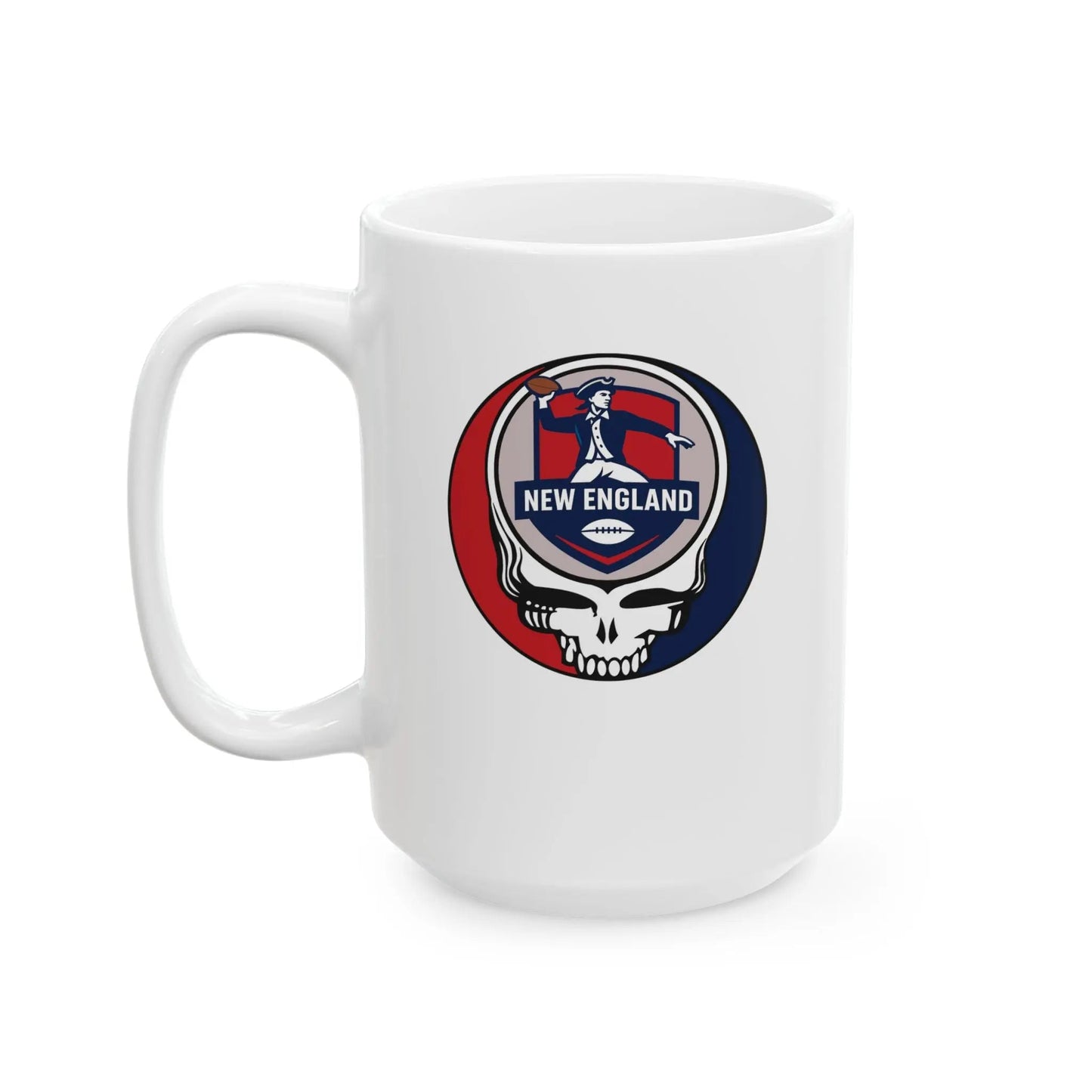Stealie Ceramic Coffee Mug New England Edition The Gridiron Collection