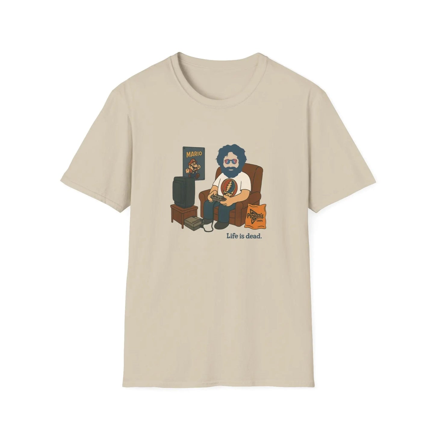 Life is Dead Grateful Dead T-Shirt Jerry's Gaming