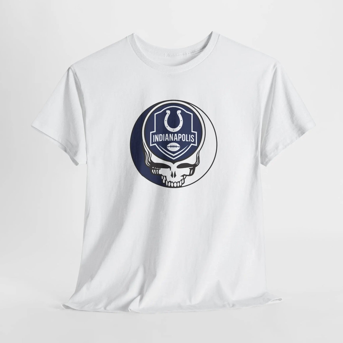 Indianapolis Colts Horseshoe Grateful Dead Steal Your Face T-Shirt NFL