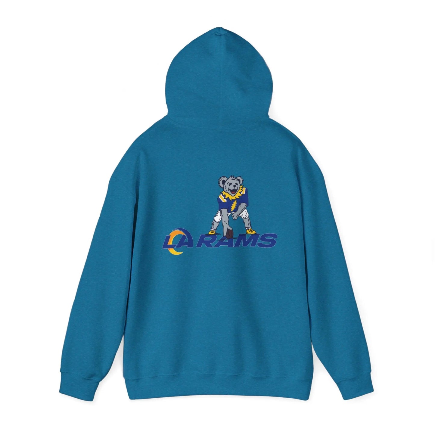 Los Angeles Rams Dancing Bear Unisex Hoodie Two-Sided The Gridiron Collection