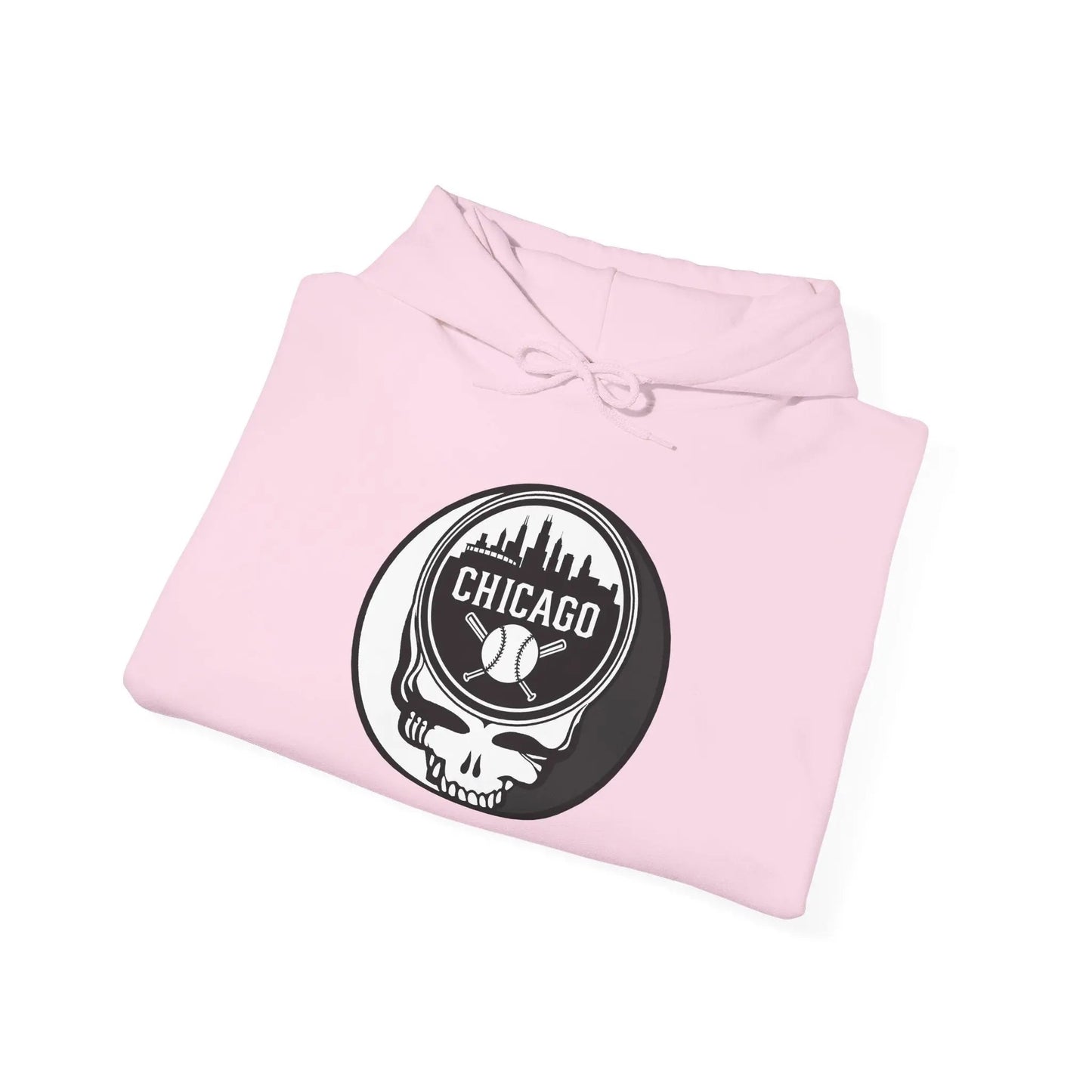 Chicago Baseball Edition Unisex Heavy Blend Hoodie Grateful Dead