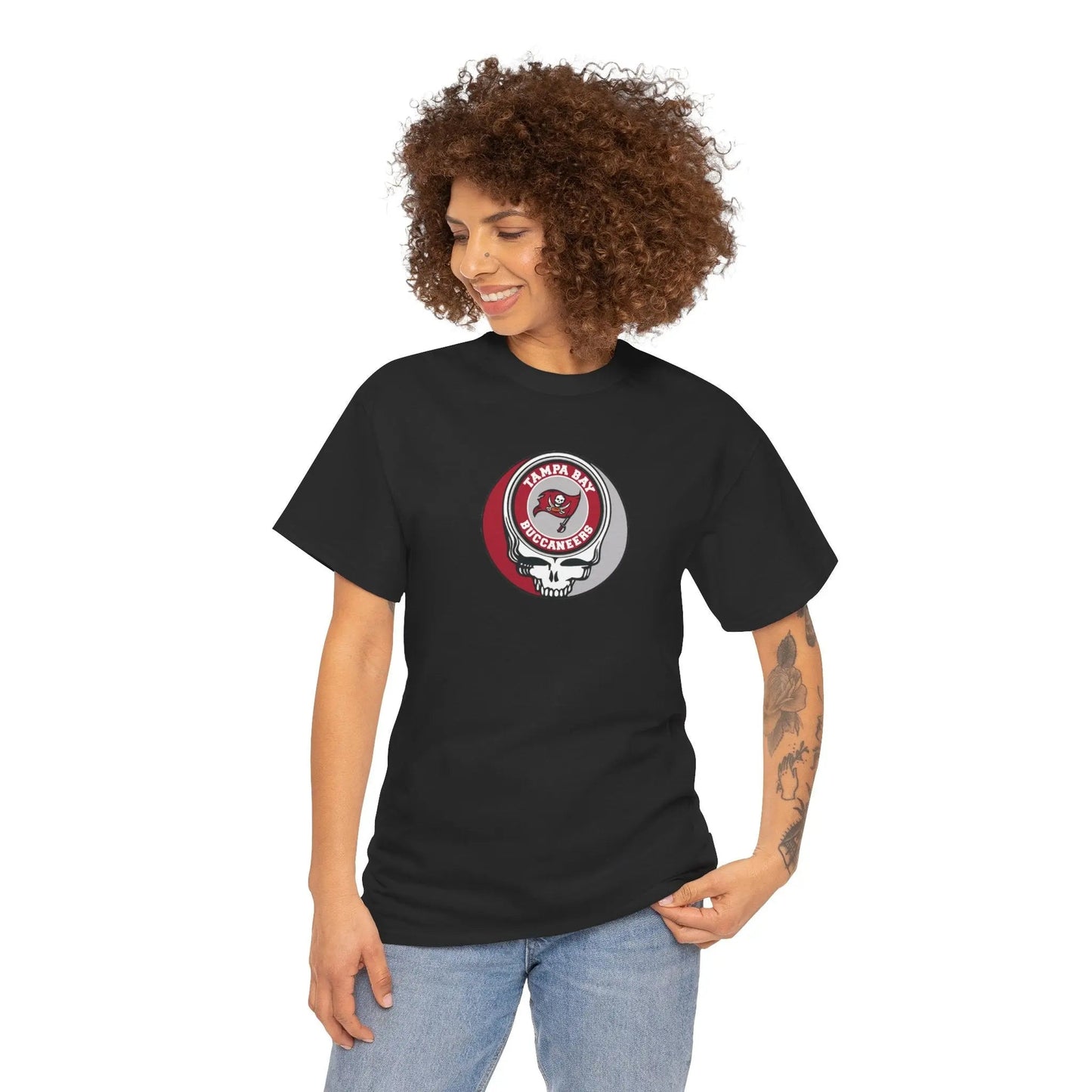 Tampa Bay Bucaneers Steal Your Face T-Shirt Grateful Dead The Gridiron Collection