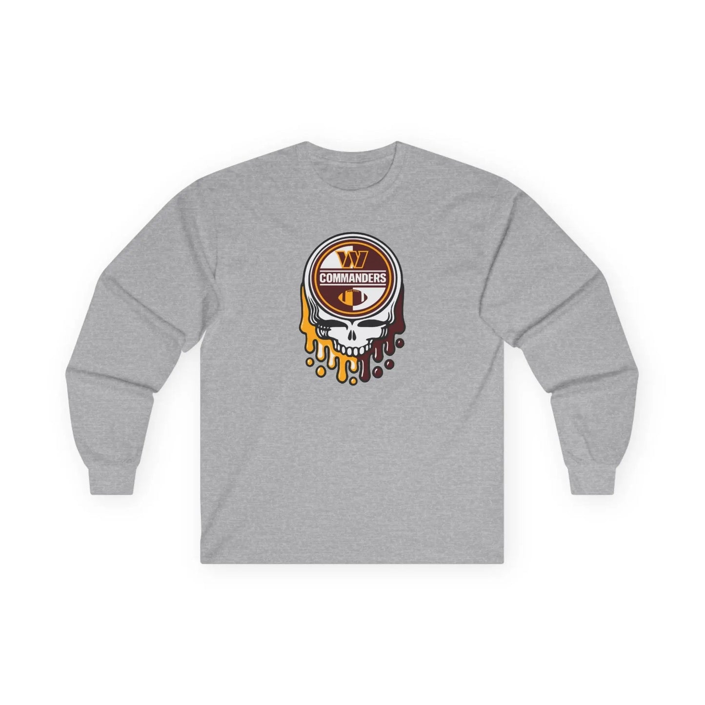 Washington Commanders Grateful Dead Ultra-Cotton Long Sleeve Tee The Gridiron Collection