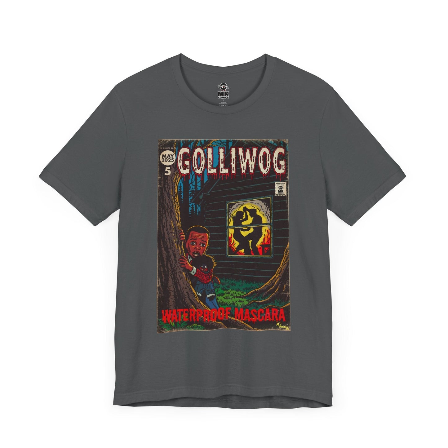 Waterproof Mascara Unisex Jersey Short Sleeve Tee Golliwog