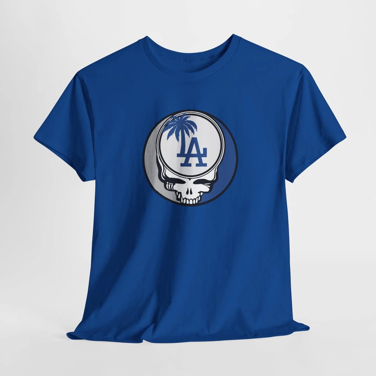 Los Angeles Dodgers Steal Your Face Baseball T-Shirt Grateful Dead