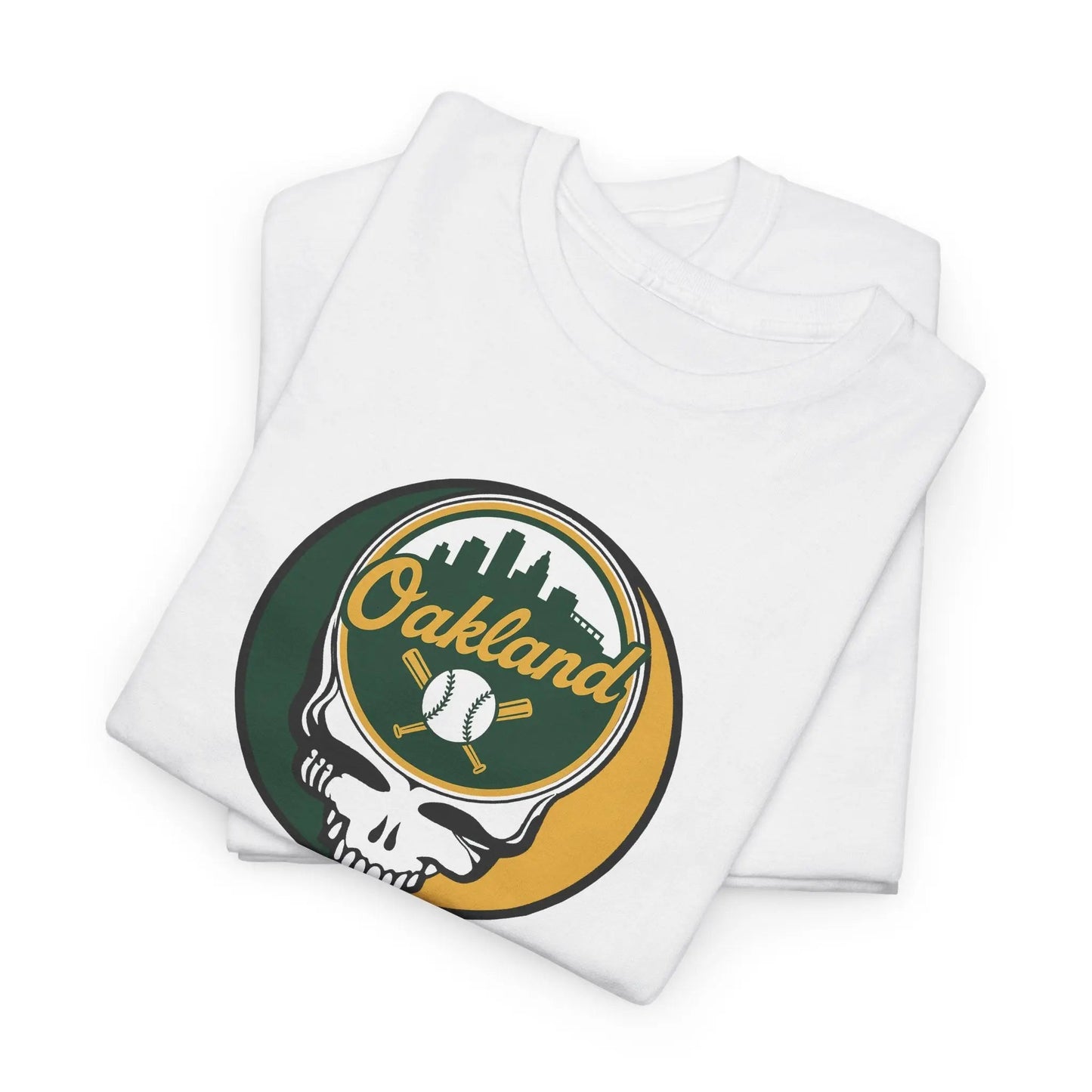 Oakland A's Grateful Dead Steal Your Face T-Shirt The Ballpark Collection