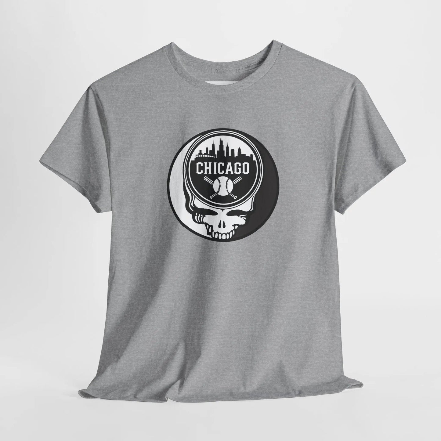 Grateful Dead Steal Your Face Chicago Baseball Edition T-Shirt The Ballpark Collection