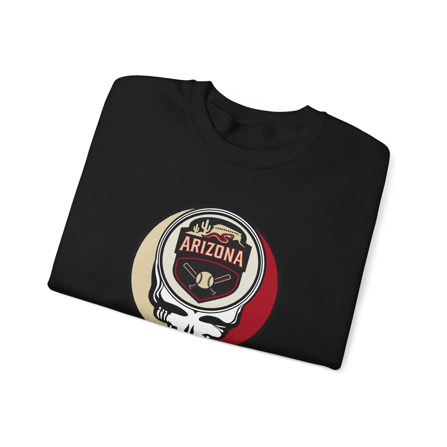Grateful Dead Stealie Arizona Baseball Edition Crewneck Sweatshirt MLB