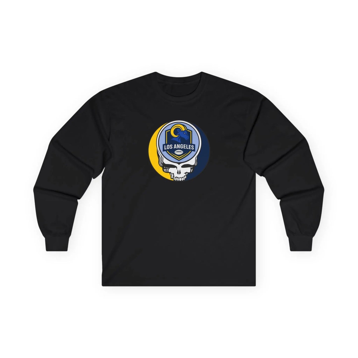 Ultra Cotton Long Sleeve Tee Vintage Weight Los Angeles Edition Stealie