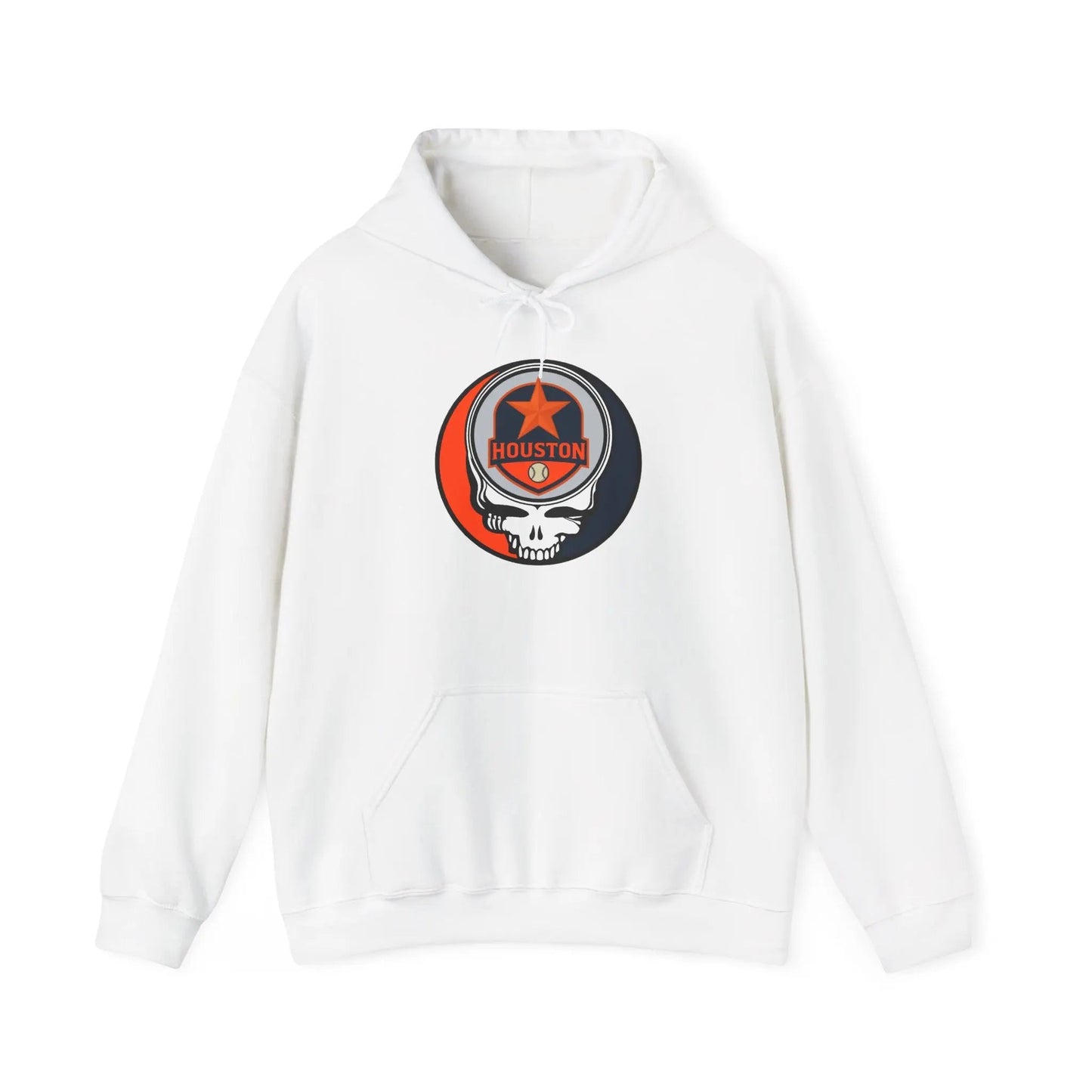 Houston Baseball Edition Grateful Dead Unisex Heavy Blend Hoodie - Hooded Sweatshirt