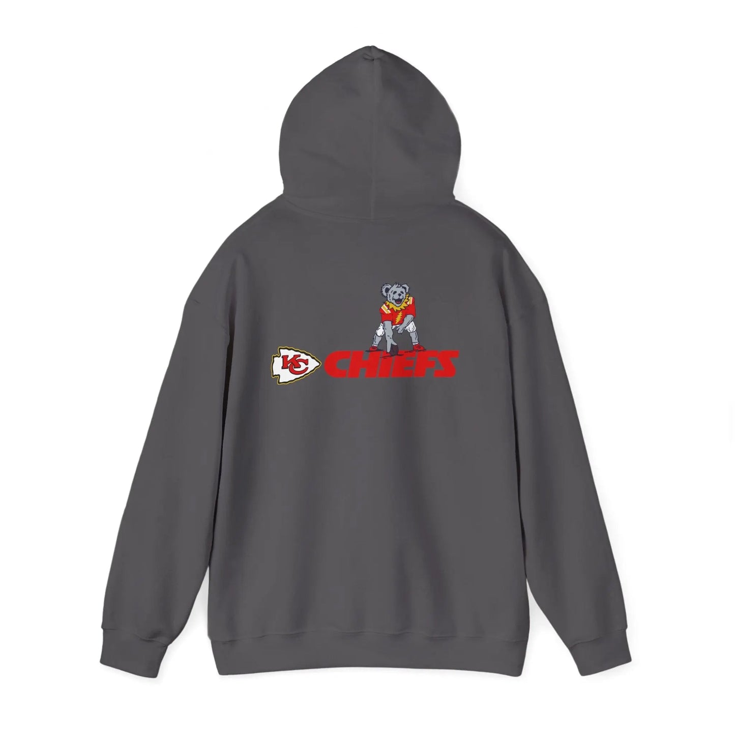 Kansas City Chiefs Dancing Bear Unisex Two-Sided Hoodie The Gridiron Collection