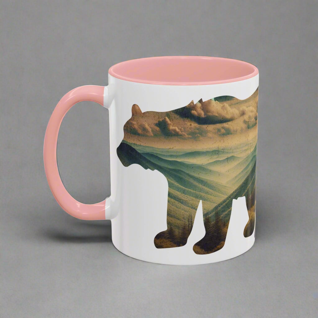 Shenandoah National Park Colored Accent Coffee Mug 11oz 15oz