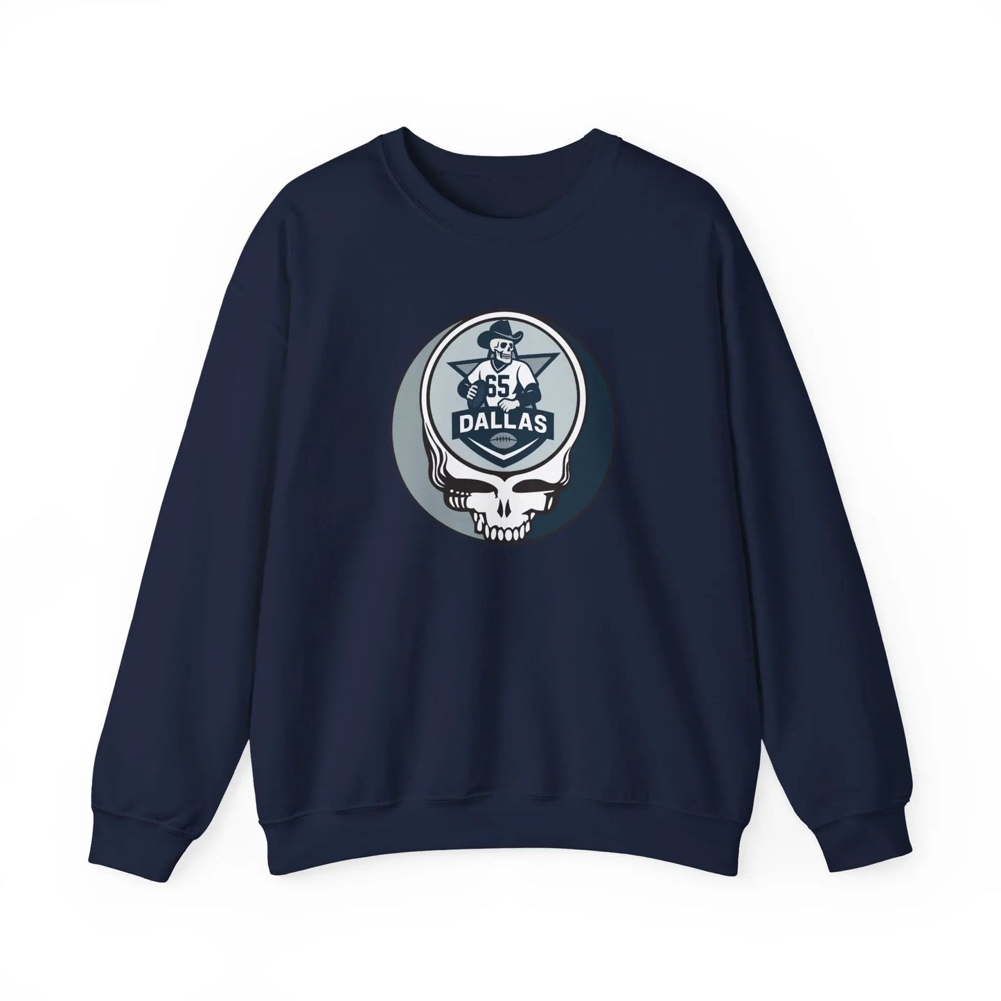 Grateful Dead Stealie Crewneck Sweatshirt Heavy Blend Unisex Gildan