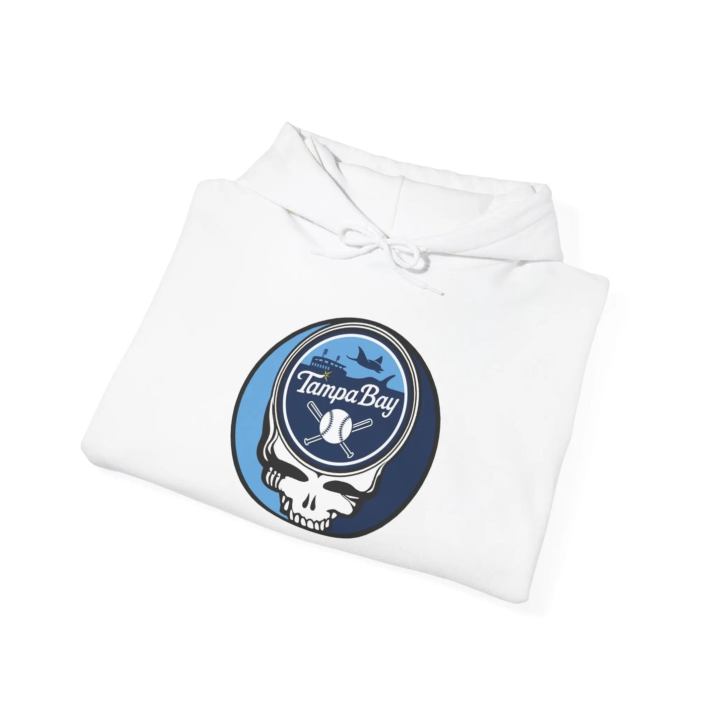 Tampa Bay Baseball Edition Grateful Dead Unisex Heavy Blend Hoodie
