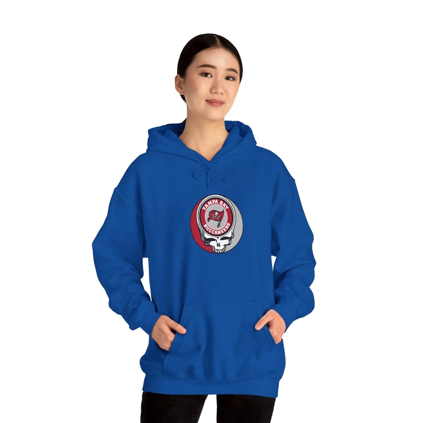 Tampa Bay Bucaneers Grateful Dead Hooded Sweatshirt The Gridiron Collection