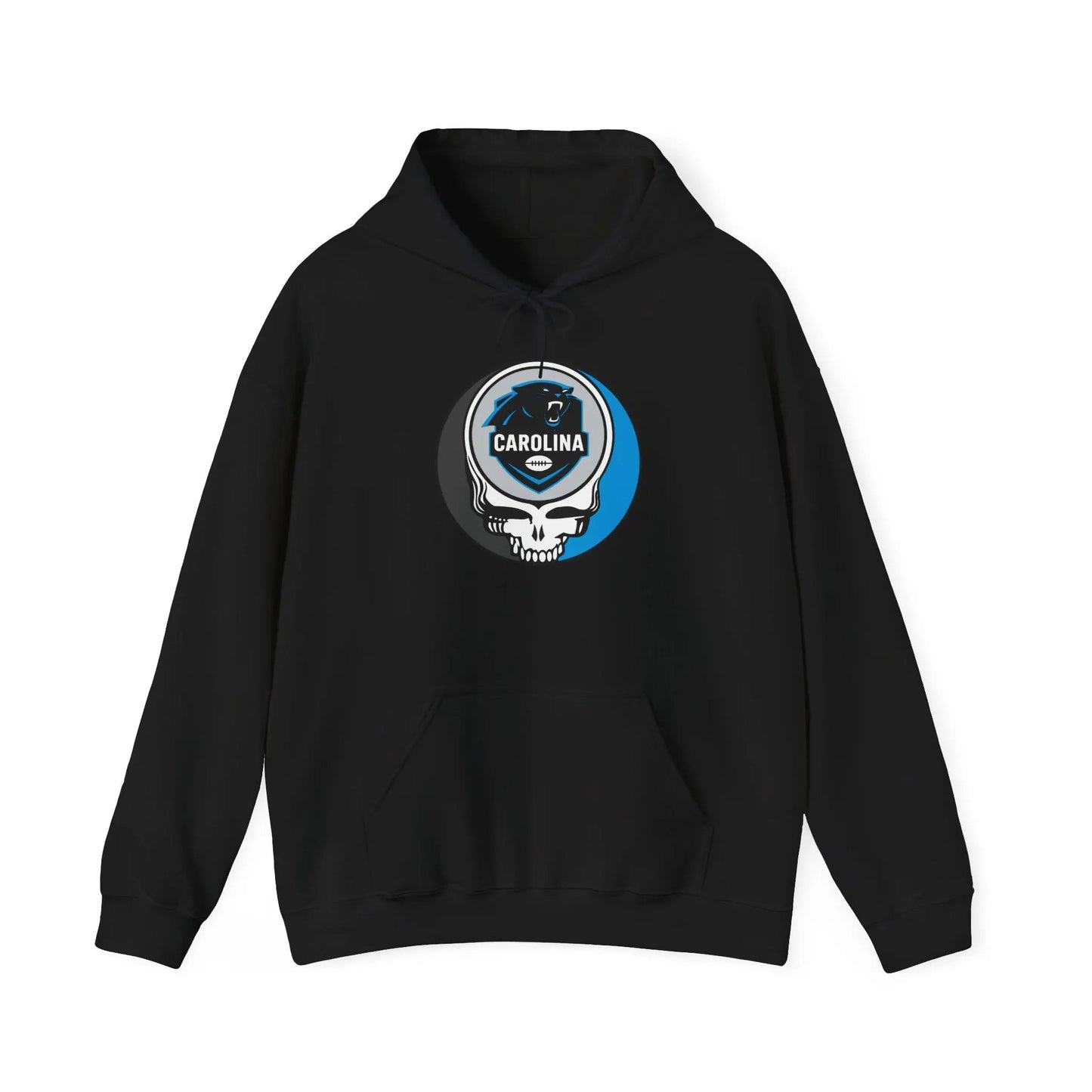 Grateful Dead Stealie Carolina Panthers Stealie Unisex Hoodie NFL