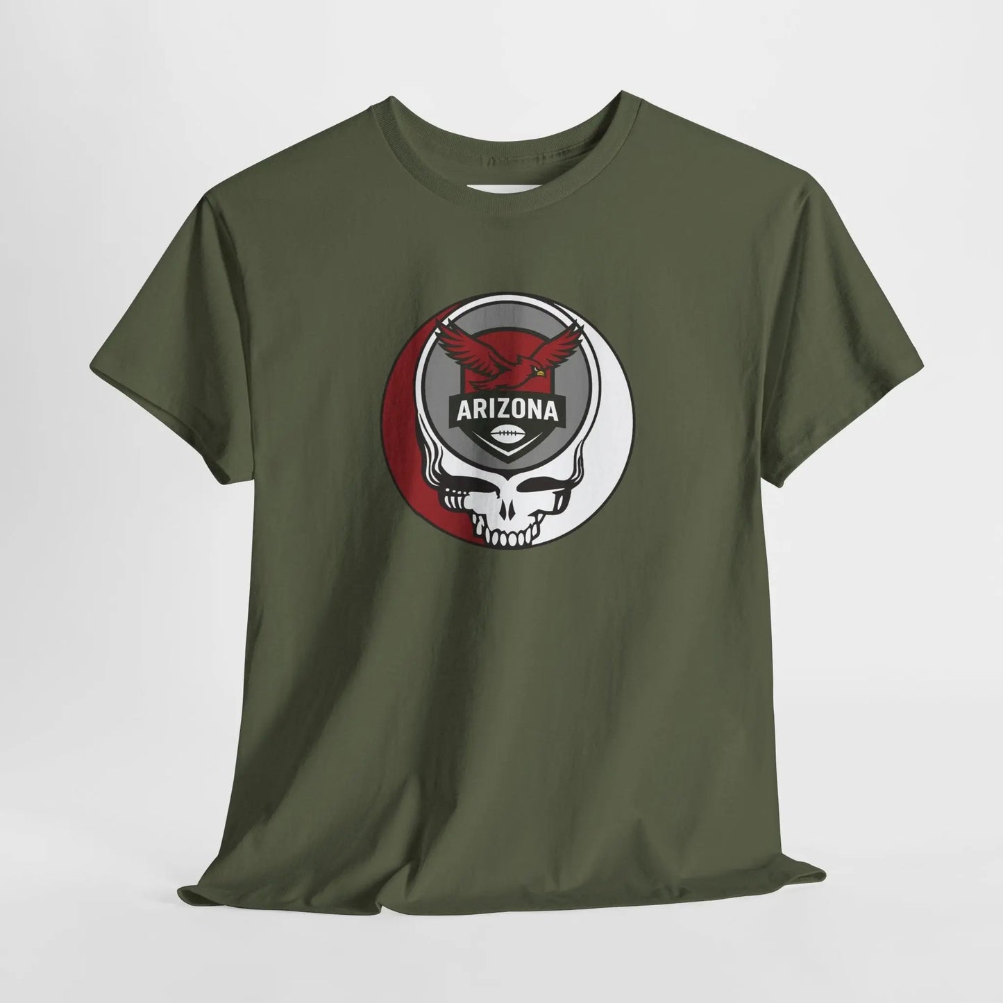 Arizona Cardinals Grateful Dead Steal Your Face T-Shirt NFL