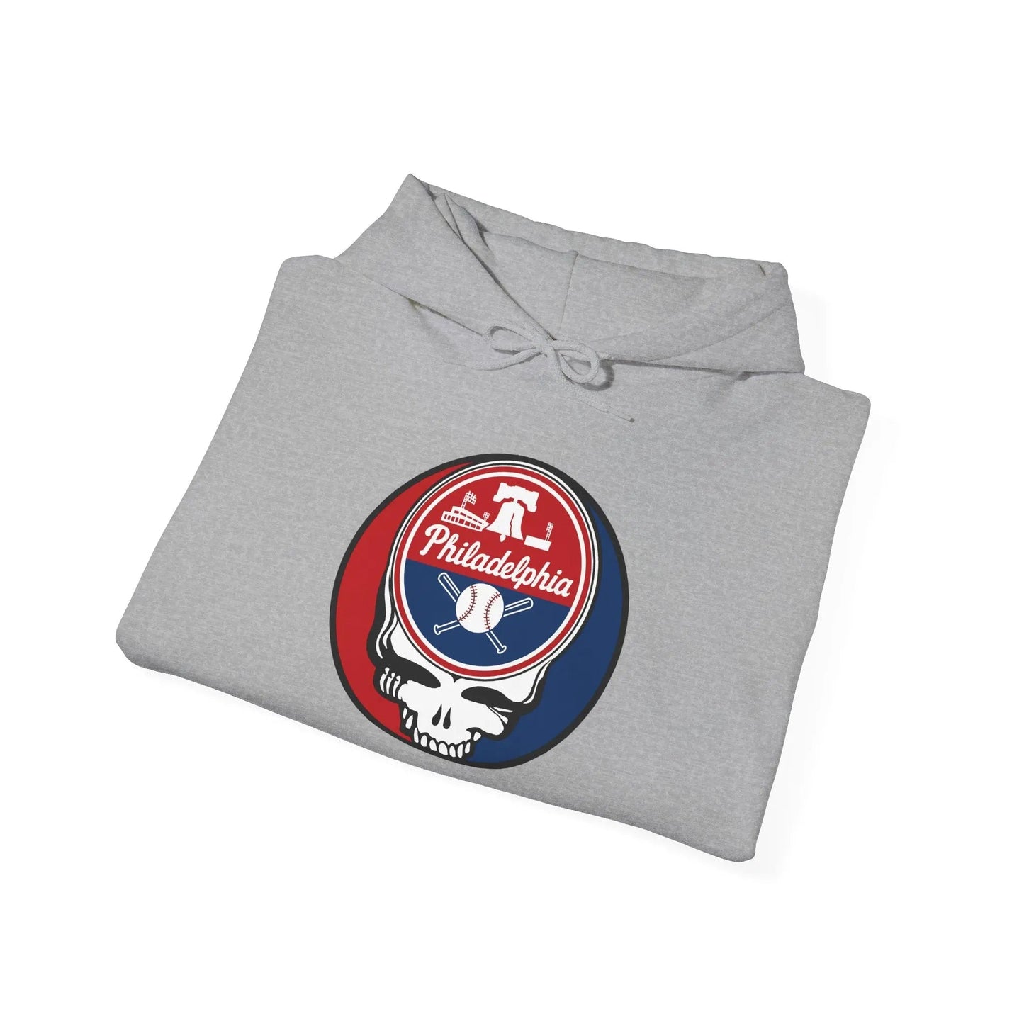 Grateful Dead Hoodie Philadelphia Baseball Edition Unisex Heavy Blend MLB