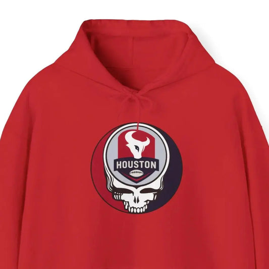 Houston Texans Stealie Grateful Dead Hooded Sweatshirt NFL Gridiron Collection