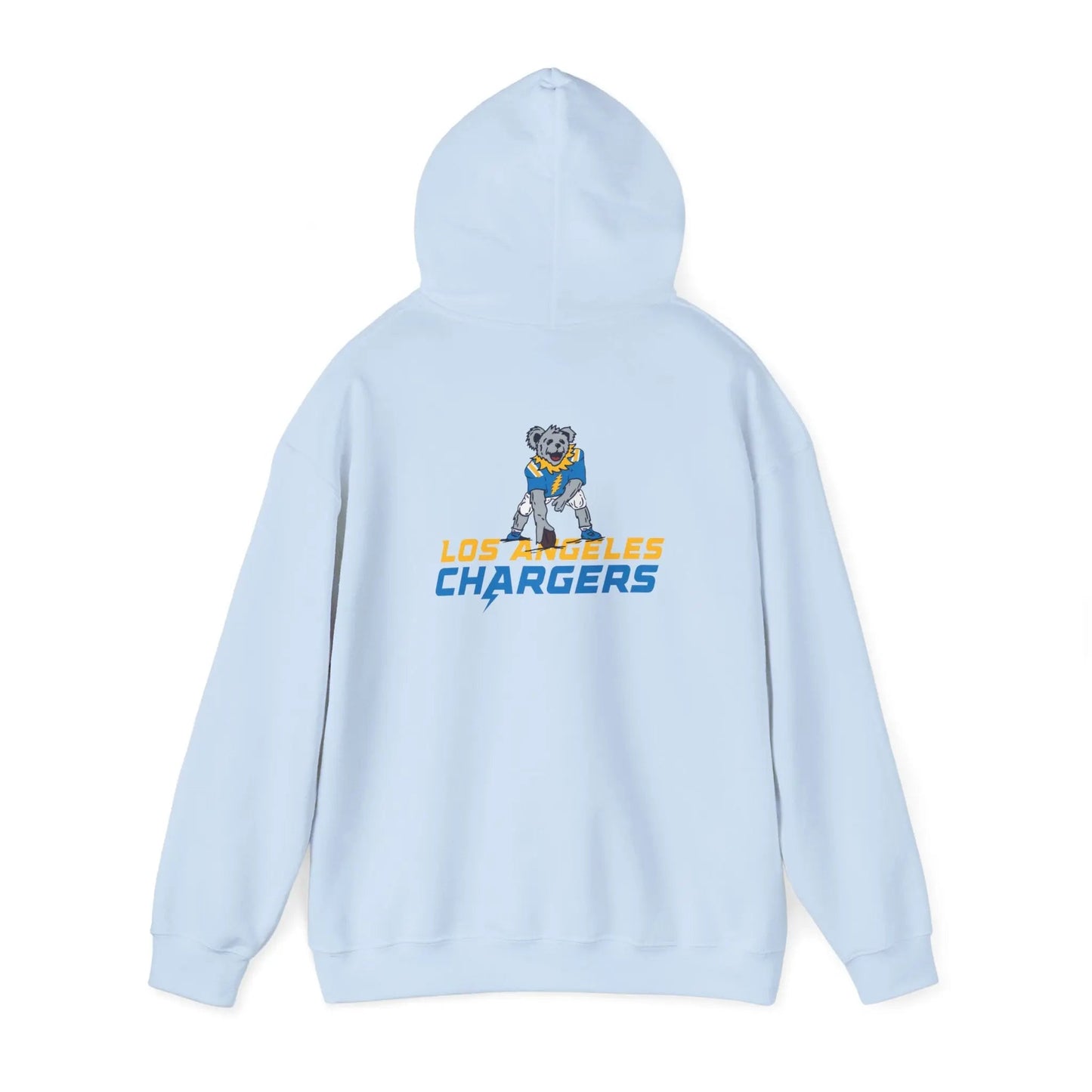 Los Angeles Chargers Dancing Bear Unisex Hoodie Two-Sided The Gridiron Collection