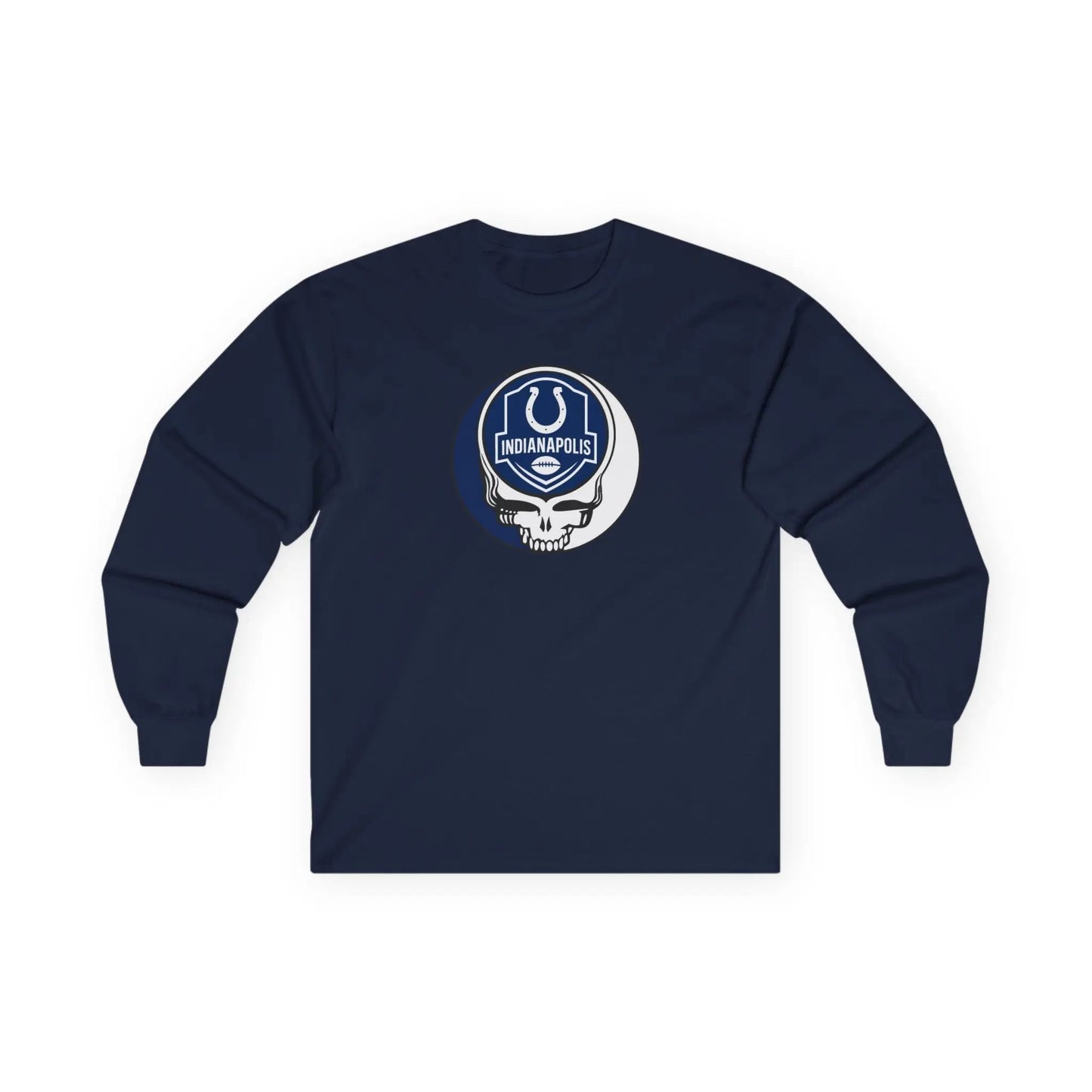 Indianapolis Colts Grateful Dead Ultra-Cotton Long Sleeve Tee The Gridiron Collection