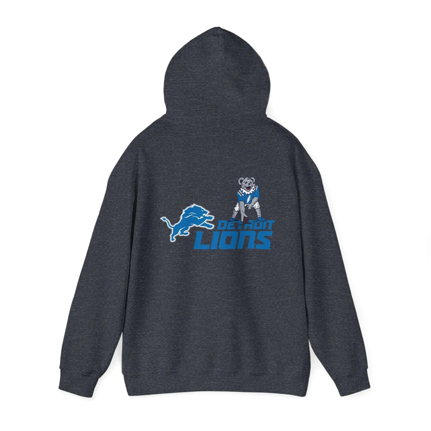 Detroit Lions Dancing Bear Two-Sided Unisex Hoodie The Gridiron Collection