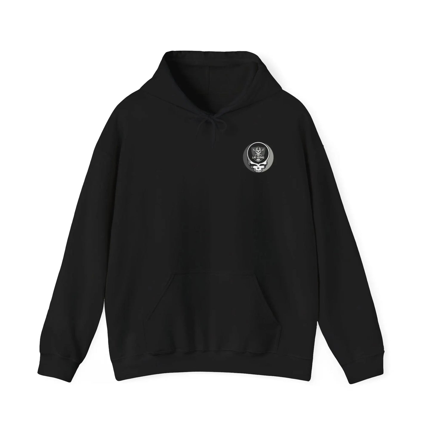 Las Vegas Raiders Dancing Bear Two-Sided Unisex Hoodie The Gridiron Collection