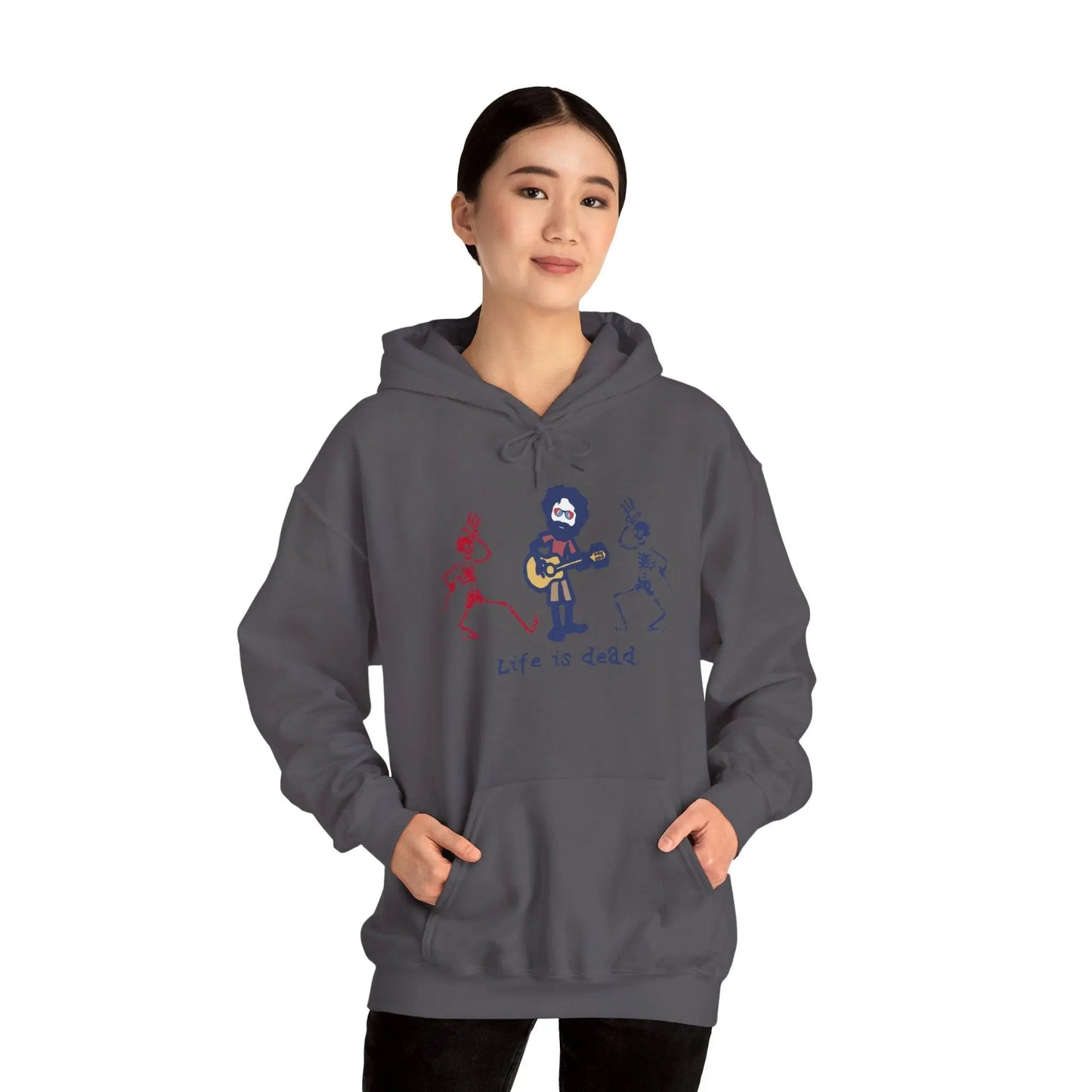 Grateful Dead Unisex Hoodie Life is dead Jerry and His Friends