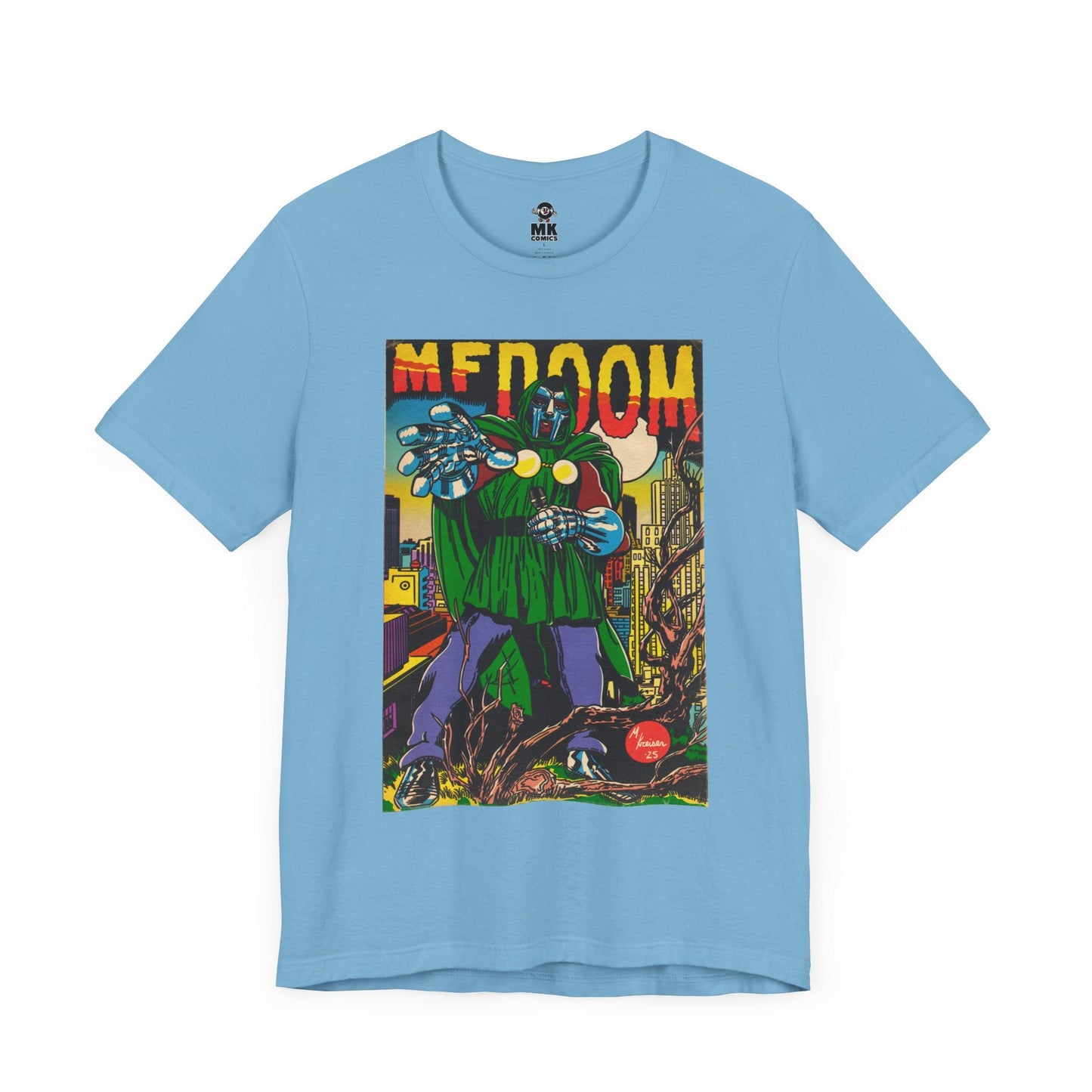 DOOM Comic Book Art Unisex Jersey T-Shirt
