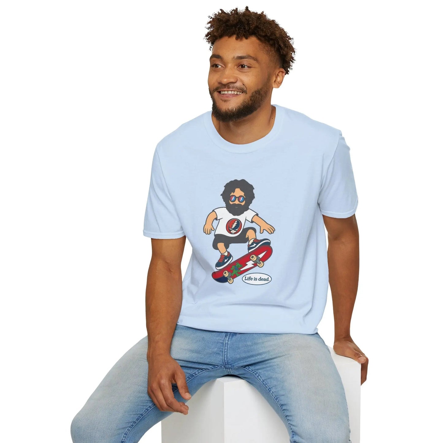 Life is Dead Ultra-Soft T-Shirt Jerry's Shreddin' Grateful Dead