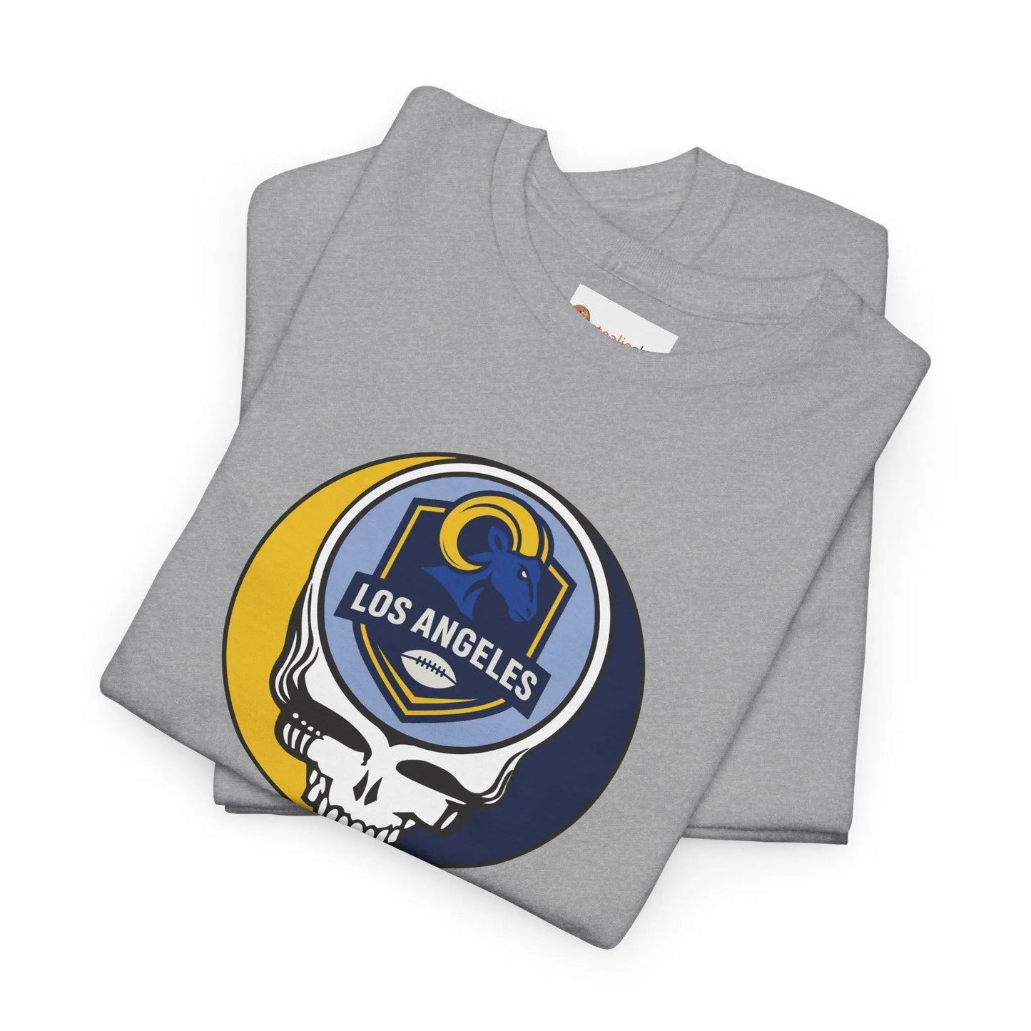 Los Angeles Rams Grateful Dead Steal Your Face T-Shirt The Gridiron Collection NFL