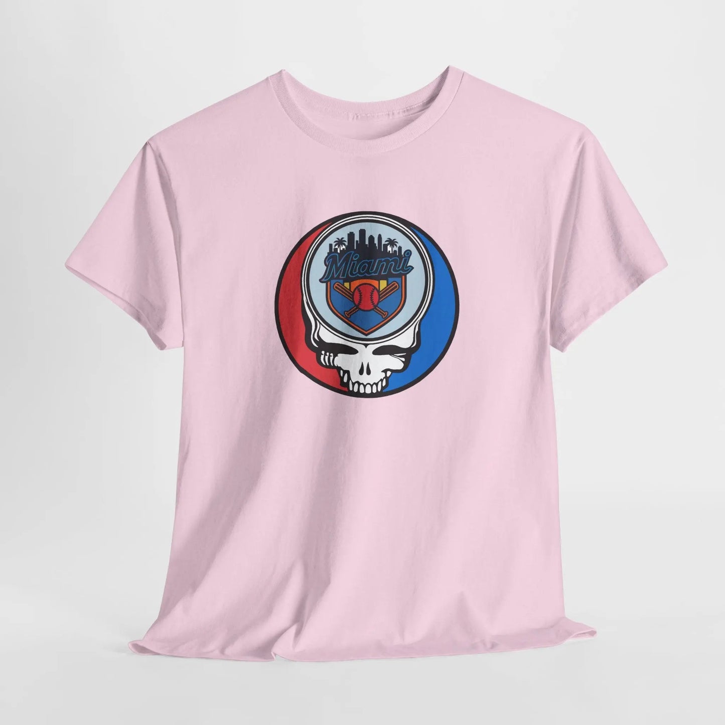 Miami Marlins Steal Your Face Classic Stealie T Shirt MLB