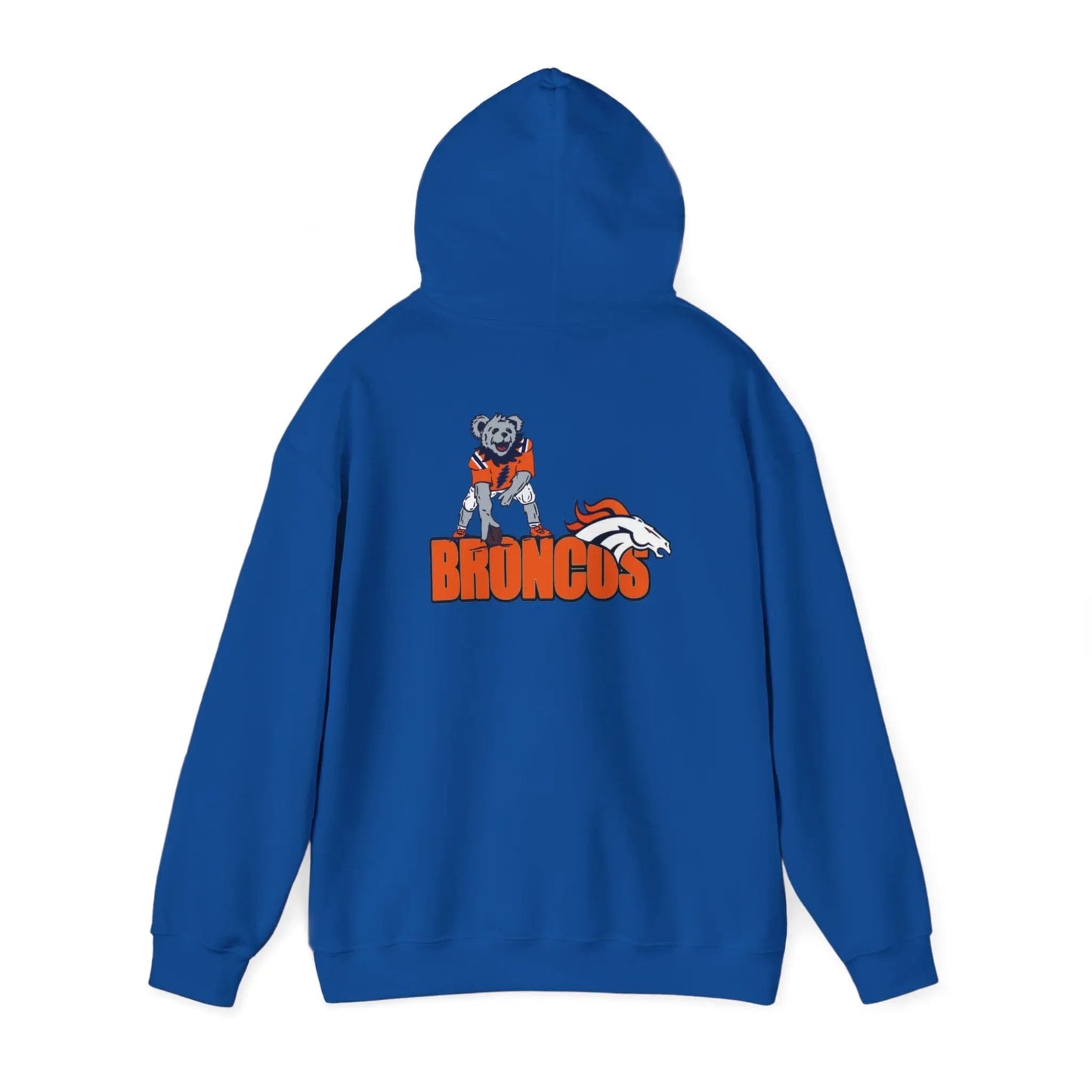 Denver Broncos Dancing Bear Unisex Two-Sided Hoodie The Gridiron Collection