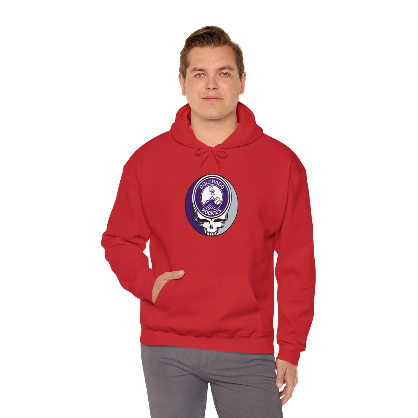 Colorado Rockies Grateful Dead Hoodie Ballpark Collection