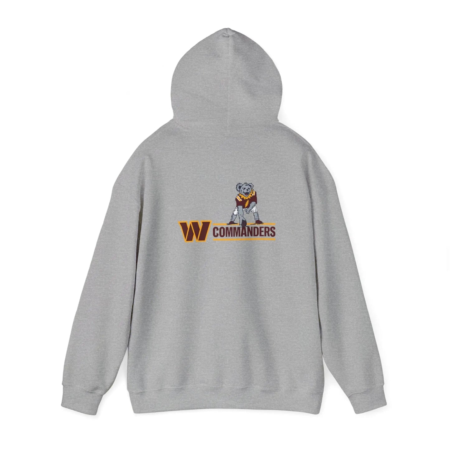 Washington Commanders Dancing Bear Unisex Hoodie Two-Sided The Gridiron Collection