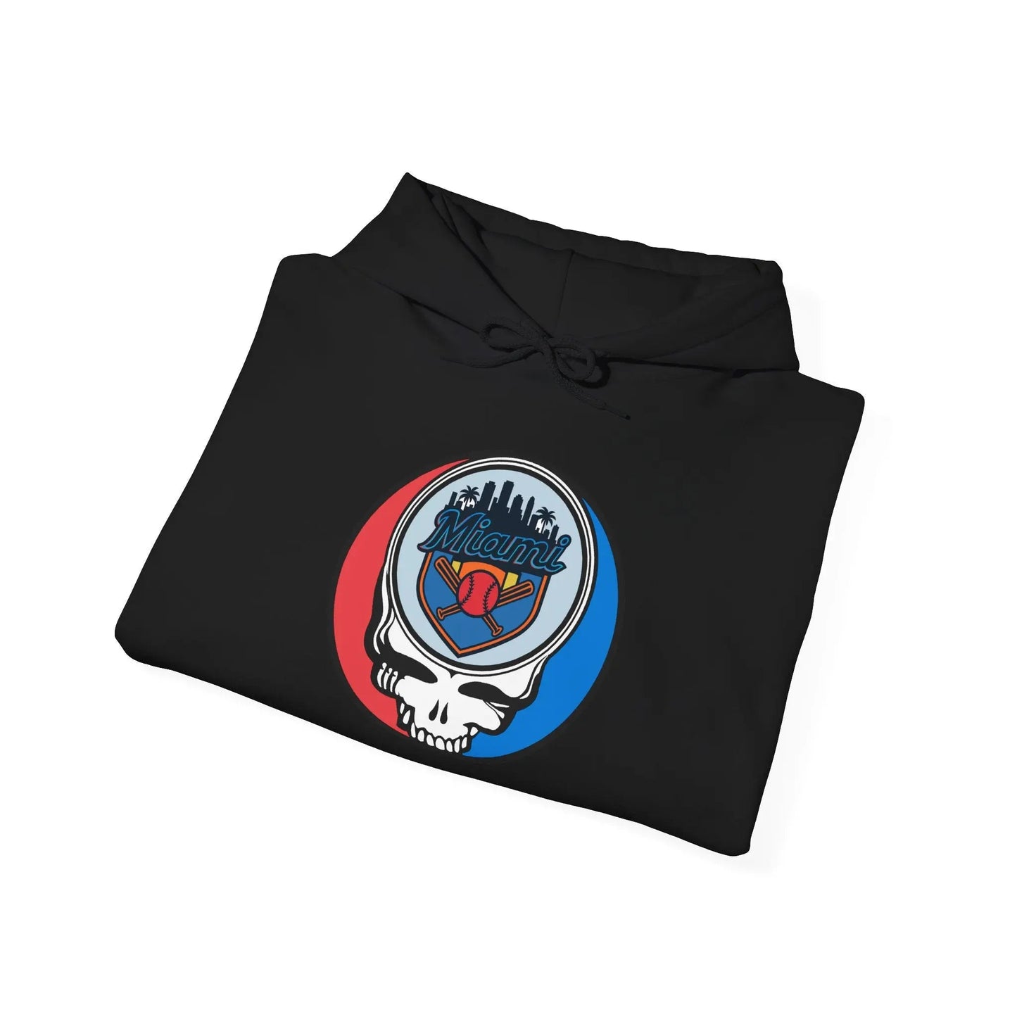 Miami Marlins Grateful Dead Unisex Heavy Blend Hoodie The Ballpark Collection