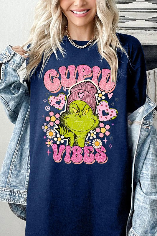 Heavy Cotton Unisex Short Sleeve T-Shirt Cupid Vibes Salvador